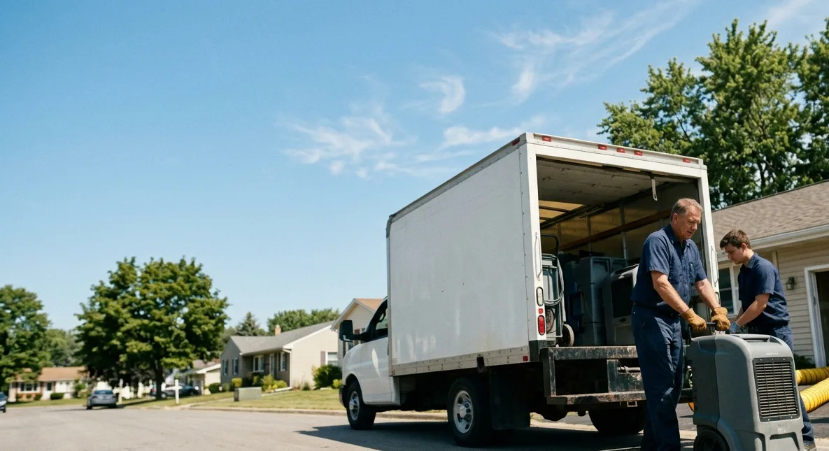 Water Damage Cleanup in Owensville, OH near me